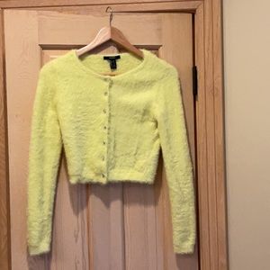 FOREVER 21 - soft fuzzy cardigan